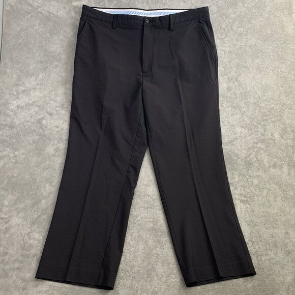 FootJoy Pants Men 40x28 Pro Tour Performance Golf Pants Black Stretch Casual - Picture 3 of 15